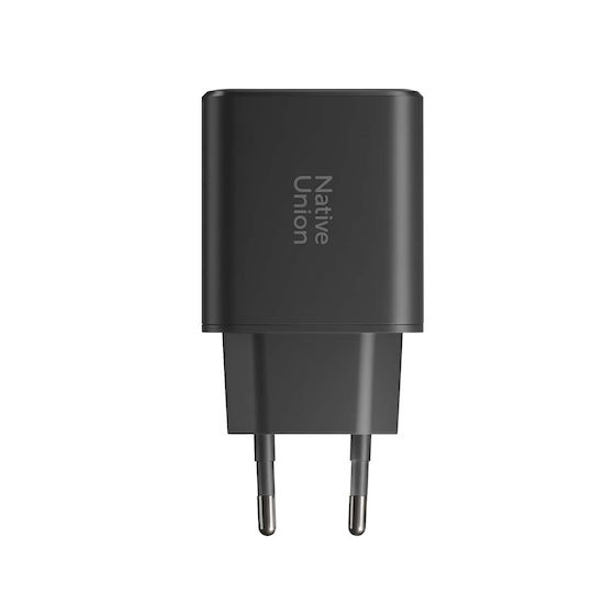 Native Union Φορτιστής Χωρίς Καλώδιο GaN με Θύρα USB-C 45W Power Delivery Μαύρος