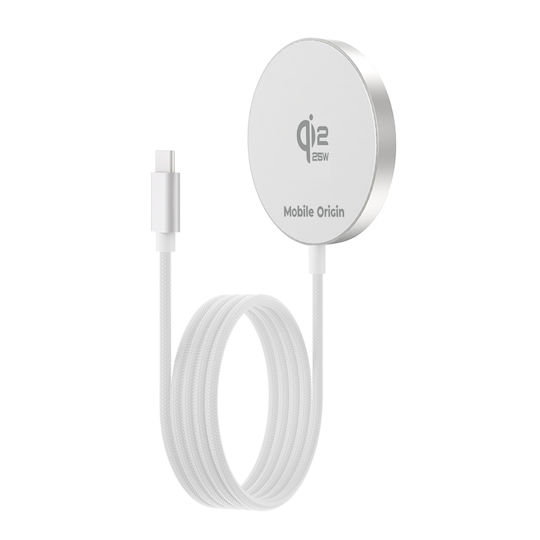 Mobile Origin Wireless Charger (Qi Pad) 25W White (MO-MAGP-PW29)