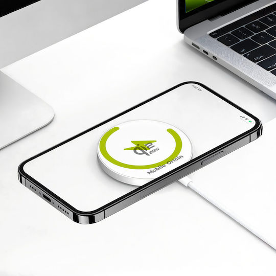 Mobile Origin Wireless Charger (Qi Pad) 25W White (MO-MAGP-PW29)
