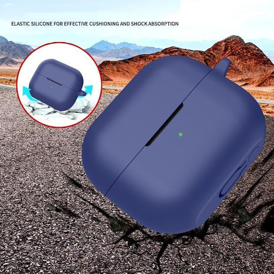 Techsuit Θήκη Σιλικόνης σε Μαύρο χρώμα για Samsung Galaxy Buds 3 / 3 FE / 3 Pro