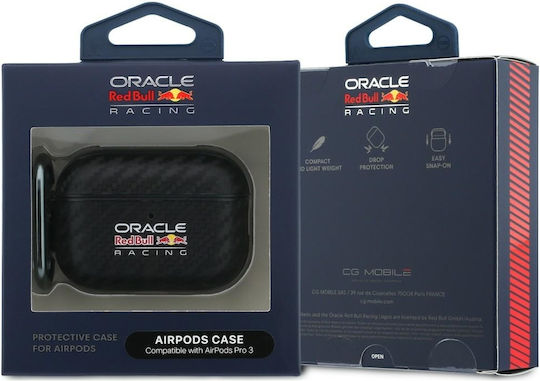 Red Bull Pu Carbon Case Für Airpods Pro 3 Schwarz