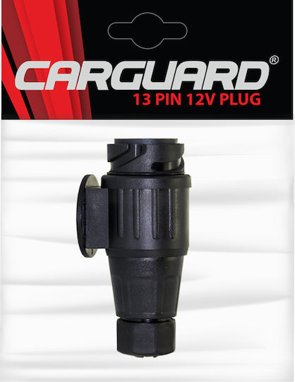 Conector Remorcă 13-Pin 12V Pliabil Standard Iso Negru