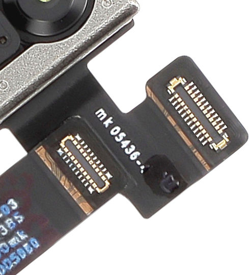 Clappio Replacement Front Camera Iphone Air 18mp Integrated Flex Cable Black Silver