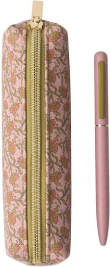 Gift Set Pen Case Designworks Ink Pink Vintage Floral Pnp-1001eu