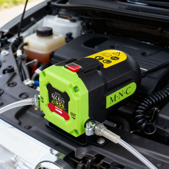 Pompă Electrică 12v Transfer Ulei Diesel 60w Furtunuri Cleme Crocodil