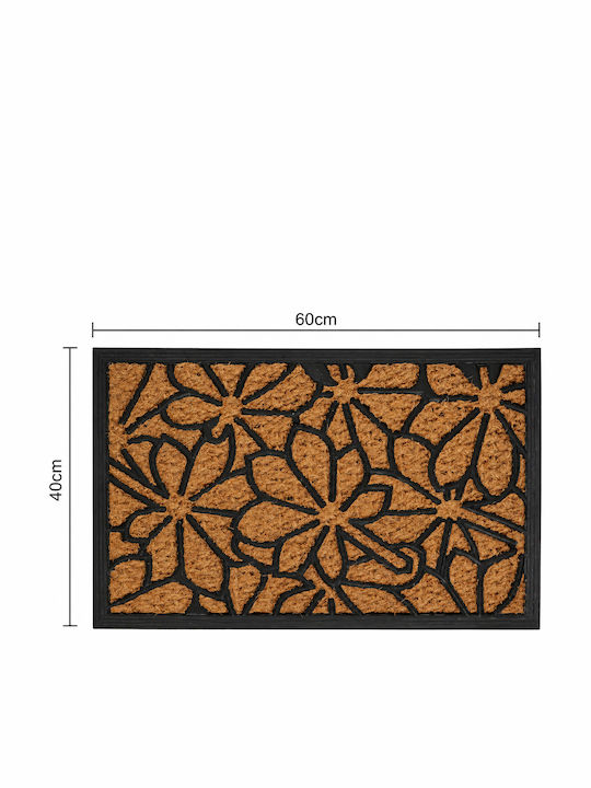 MRShome Doormat Made of Rubber 60x40cm