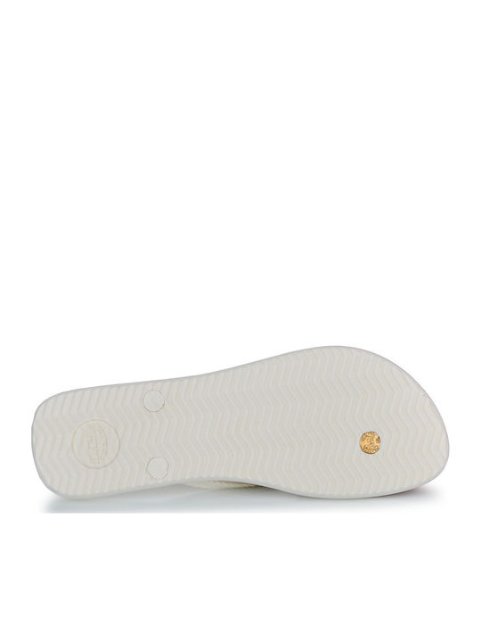 Flip Flops In Gold Colour