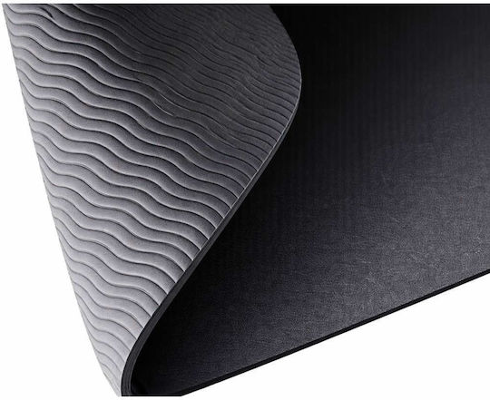 Verk Group Στρώμα Γυμναστικής Pilates Μαύρο (183x60cm)