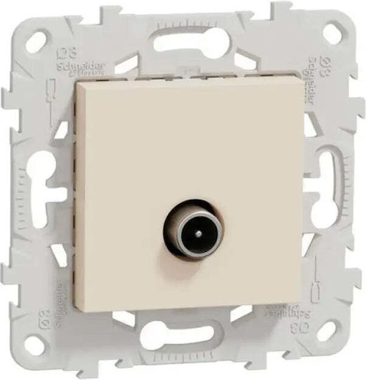 Cadru De Montare Prize TV 2 Module Ivoire Unica Nu546244