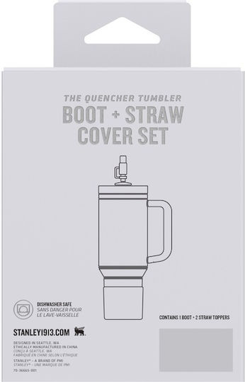 Quencher Boot Straw Cover Set 0.89lt Hydrangea Hydrangea 10-12478-070