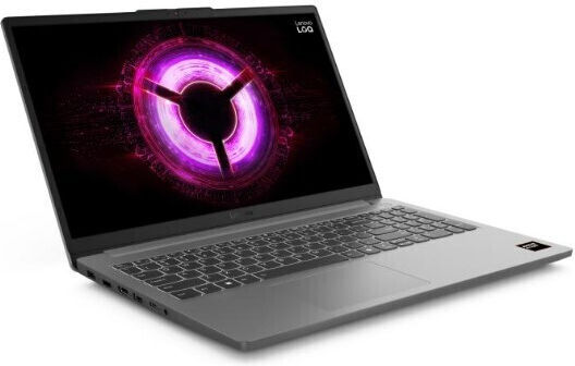 Lenovo LOQ 15ARP10E 15.6" IPS FHD 144Hz (Ryzen 5-150/16GB/1TB SSD/GeForce RTX 3050/Без операционна система) Луна Сиво (BG клавиатура)