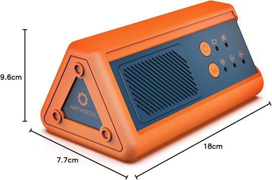 Airthereal Pa1k-go Generator Portabil de Ozon 1000mg/h Wireless Baterie Reîncărcabilă 3000mah 4 Moduri de Operare Eliminare Mirosuri Bacterii Viruși Pentru Mașină Hotel Birou Baie Spații de Până la 46 Mp Autonomie de Până la 4-6h