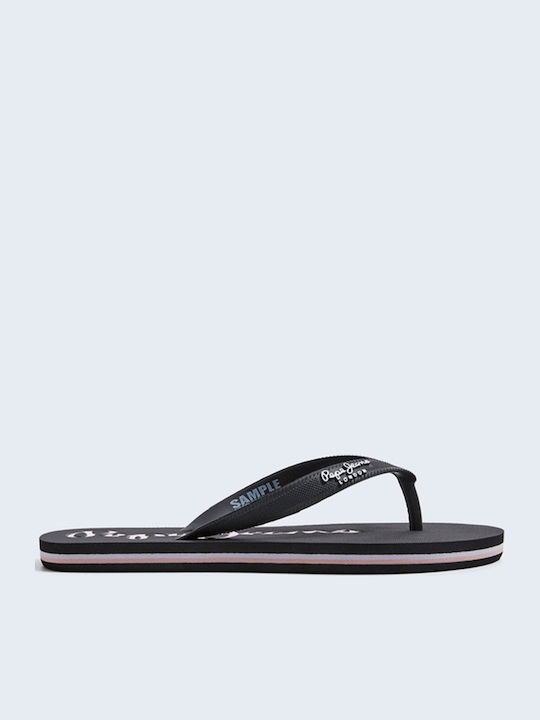 Bay Beach Women's Flip Flops Black
