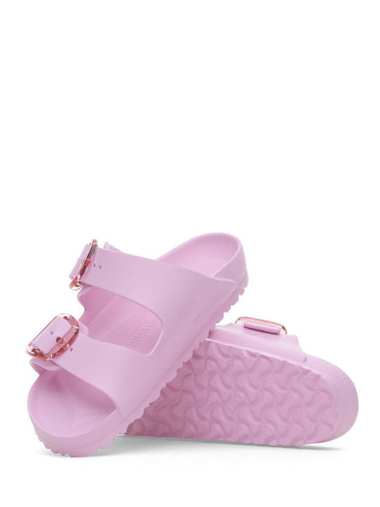 Arizona Big Buckle Flip Flops in Sandal Style in Pink Colour