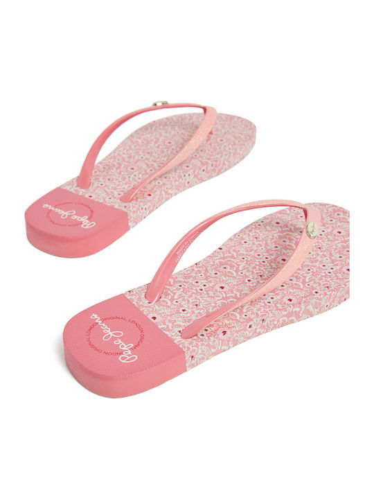 Rake Island Frauen Flip Flops in Orange Farbe