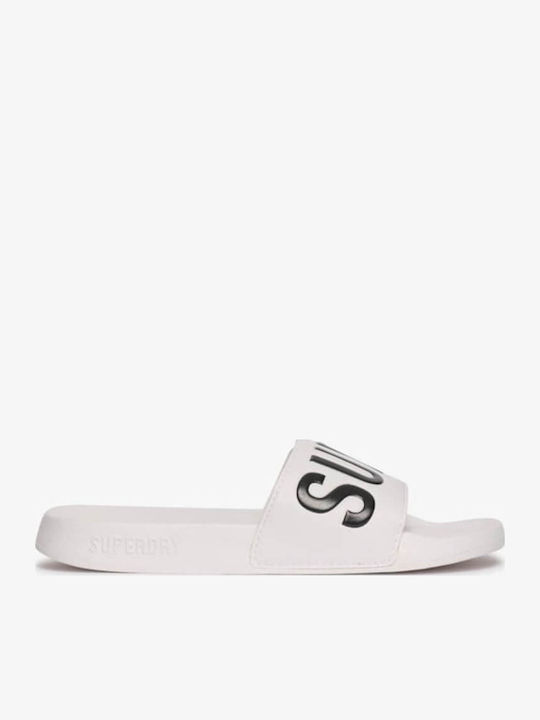 Women's Slides White