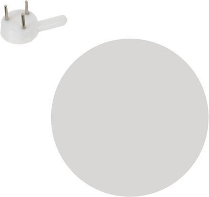 Ruhhy 3D Leise Wanduhren Spiegel Schwarz Ø60cm