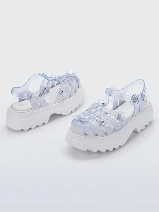 Дамски Сандали Flatforms Бели