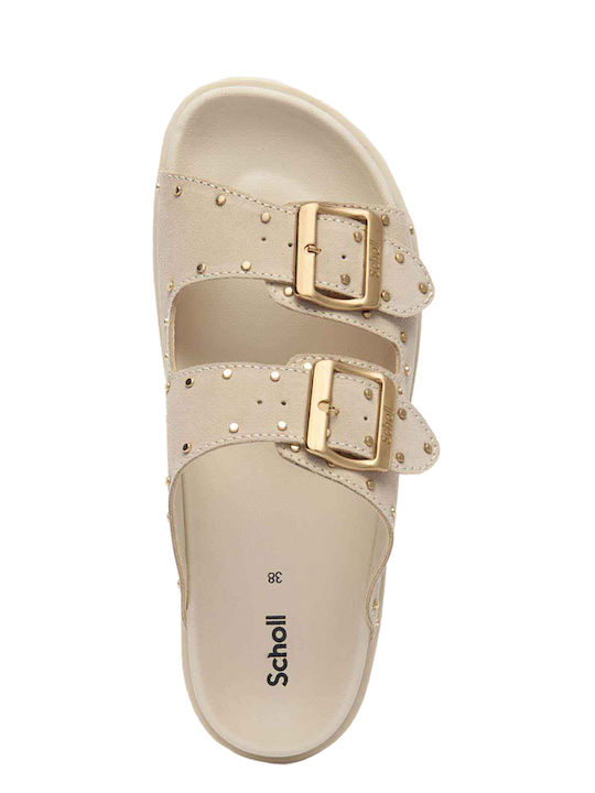 Flache Sandalen für Damen in Weiß Farbe