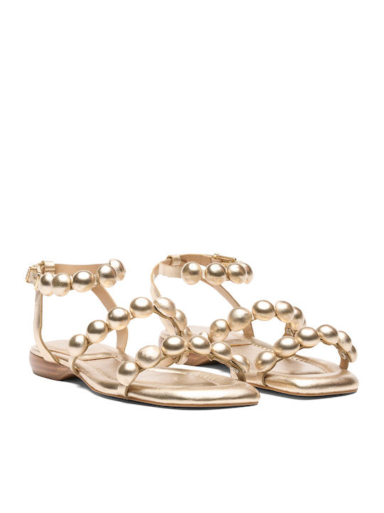 Regy Women's Flat Sandals Gold