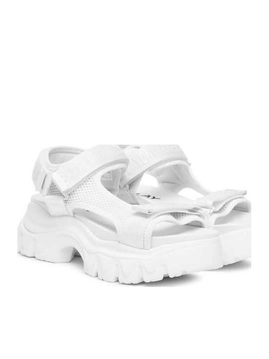Juyce Women's Flat Sandals Sporty in White Color