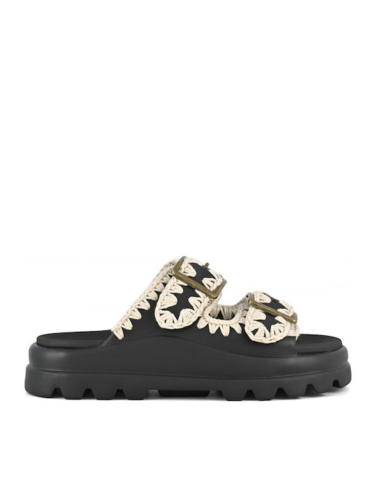 Women's Flat Sandals Black