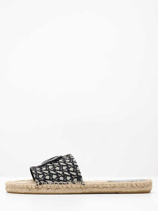Siva Women's Flat Sandals in Black Color