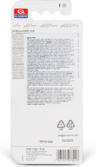 Dezodorant Auto Dr Marcus Easy Clip Piersică