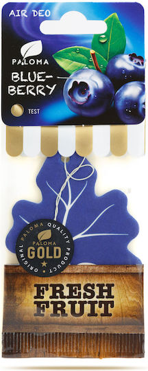 Paloma Gold Fresh Fruit Dezodorant Auto Afine Albastru Parfum Fructat Afine