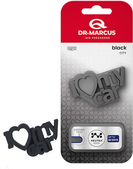 Dezodorant Auto Dr Marcus City I Love My Car Negru