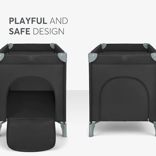 Kikka Boo So Gifted Plus Playpen 2 Levels With Changing Table & Black Mattress 125x65cm