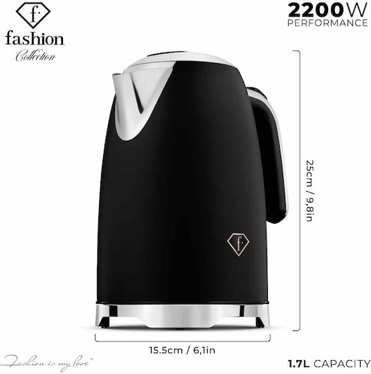 Berlinger Haus Βραστήρας 1.7lt 2200W Μαύρος