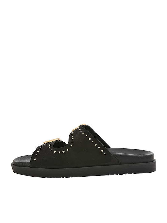 Γυναικεία Σανδάλια Flatforms Μαύρα