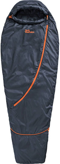 Jack Wolfskin Sleeping Bag Μονό Blue