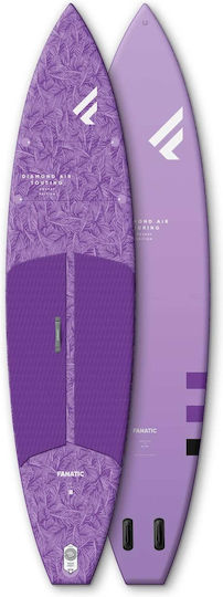Fanatic Fanatic Diamond Air 11'6" Φουσκωτή Σανίδα SUP με Μήκος 3.5m Μωβ