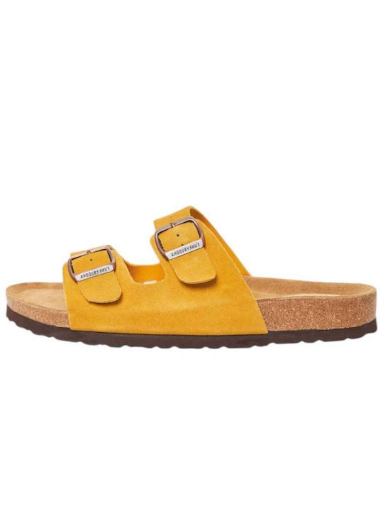 Funky Buddha Σανδάλια Κίτρινα