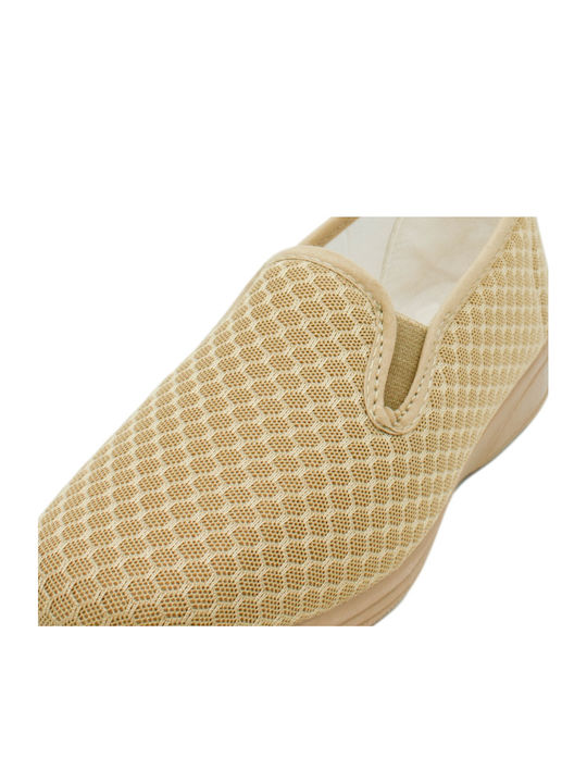 Women's Flip-Flops in Beige Color