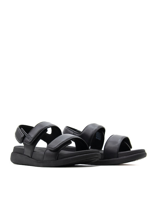 Women's Flat Sandals Flatforms in Black Color