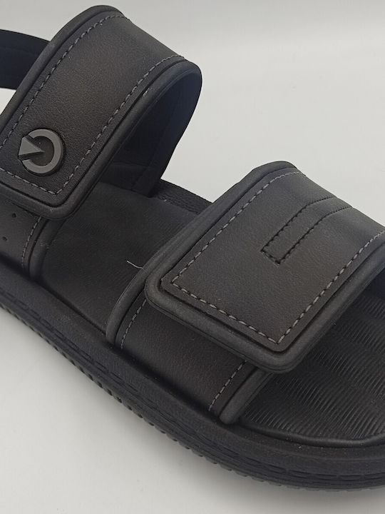 Herrensandalen in Schwarz Farbe