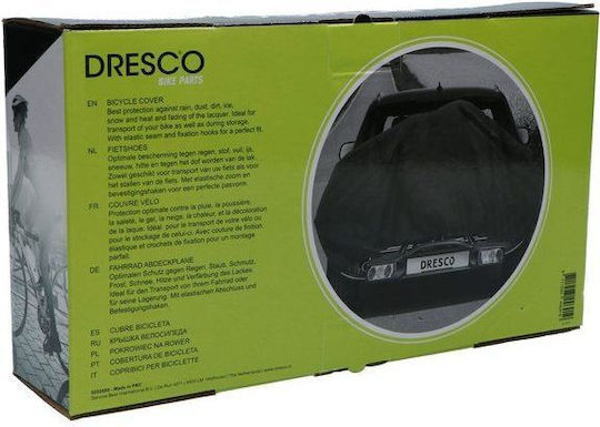 Κουκουλα Ποδηλατου Dresco 200 X 72 X 98 Cm 5252000 Μαυρη