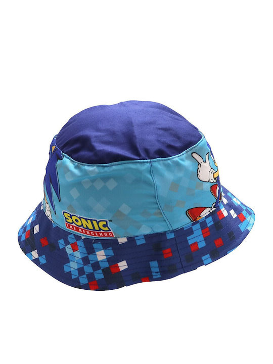 Sega Kids Bucket Hat Fabric Navy Blue
