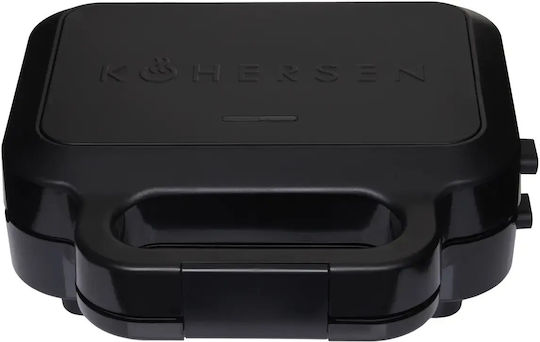 Kohersen Sandwich Maker Grill with Removable Plates 750W Black