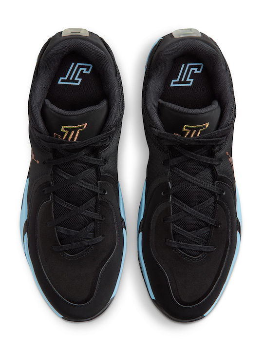 Tatum 4 Χαμηλά Μπασκετικά Παπούτσια Black / Ice Blue
