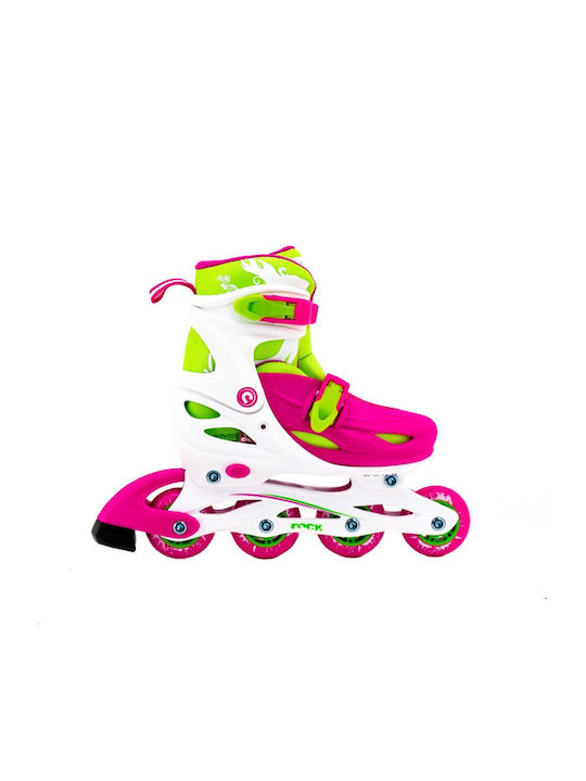 Maxtar Inline Αυξομειούμενα Rollers Ροζ Παιδικά