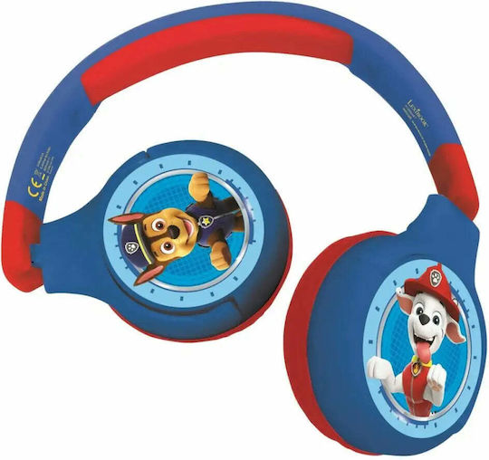 Lexibook Patrouille Безжични Bluetooth Детски On Ear Слушалки Сини