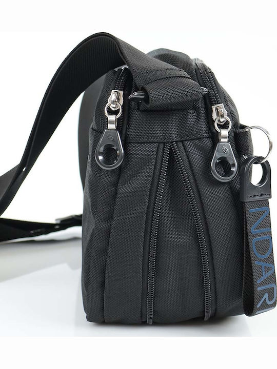 Fabric Women's Shoulder Bag Black