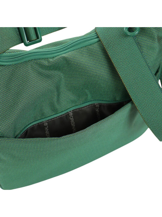 Fabric Women's Shoulder Bag Green