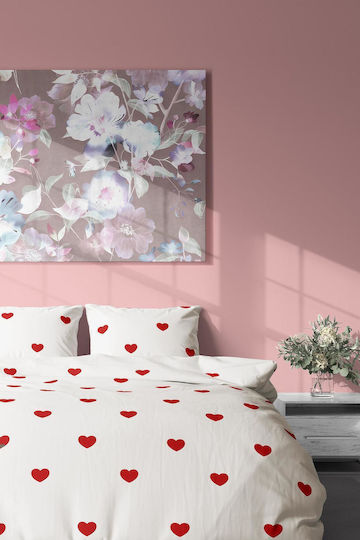 SteweHome Set Huse Pentru Pilote 200x220cm Dublă Cu 2 Fețe De Pernă Multicolor