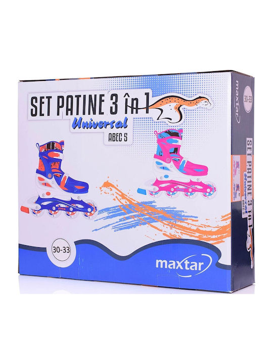 Maxtar Role Reglabile În Linie Roz Copii
