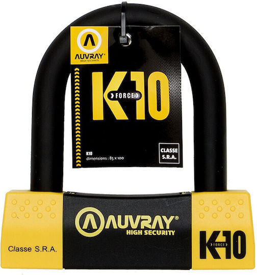 Închizătoare Potcoavă Pentru Bicicletă Auvray U Lock K 10 85x100 Sra Art4